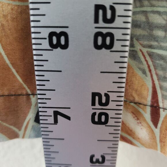 Cooke Street Shirt Honolulu Reverse Print Leaves Hawaiian Button Down Mens L - Picture 12 of 15